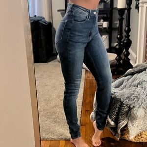 Old Navy Women's Dark Blue Skinny Jeans